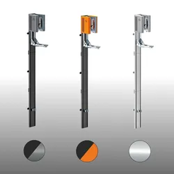 Fahrrad Wandständer vertikal Lift Cranit WS5 mechanischer Wandlift schwarz silber DI104