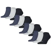 Puma Sneakersocken 12er Pack Blau/Grau 35-38