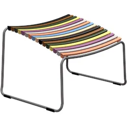 HOUE CLICK Footrest Hocker Stahlgestell - Grau