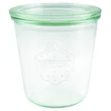 Weck Sturzglas 290 ml (Hochwertiges Einweck, Einmach Glas mit Glasdeckel; zum Einkochen; Hitzebeständig; Mikrowellengeeignet; Backofengeeignet; Rundrandglas) 900, 6 Stück