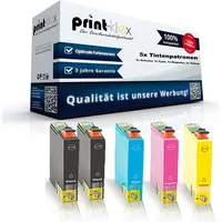 5x Kompatible Tintenpatronen für Epson Stylus Office B 42 WD BX 305 F BX 305 FW BX 305 FW Plus BX 320 FW BX 525 WD BX 535 WD C13T12914010 C13T1292...