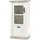 furn.design Vitrine Rovola 71 x 146 x 37 cm Weiß