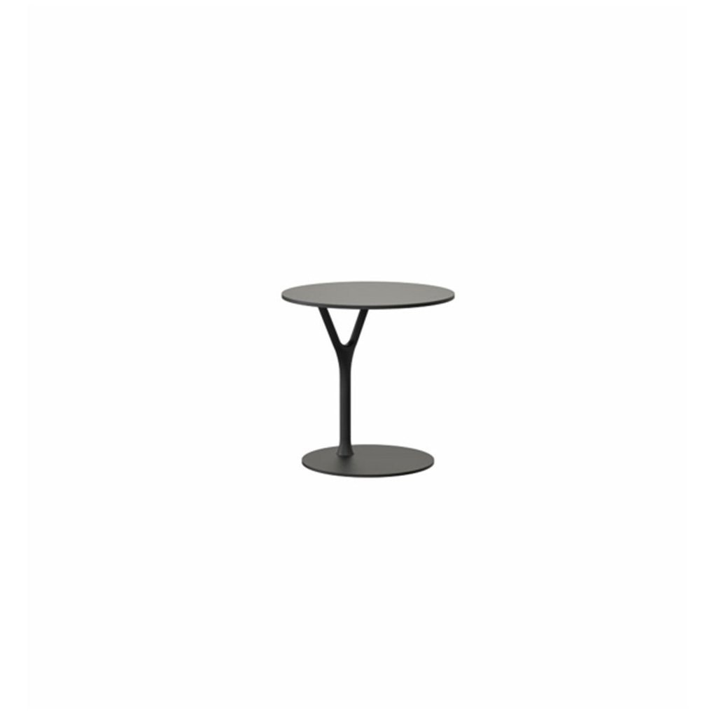 Frost Wishbone Tisch Tisch 1 - H 45cm, Ø 45cm | schwarz