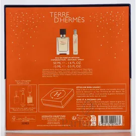 Hermès Terre d'Hermès Eau de Parfum Intense 50 ml + Eau de Parfum Intense 15 ml Geschenkset