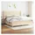 vidaXL Boxspringbett 200 x 200 cm Creme