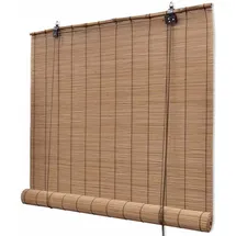 vidaXL Bambusrollo 80 x 160 cm Braun