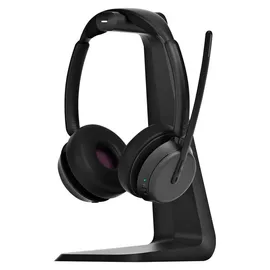 epos IMPACT 1061T ANC Stereo-Headset - MS-Teams-Version, Bluetooth (BTD 800a Adapter), BrainAdaptTM-Technologie, EPOS AITM, Adaptives Active Noise-Cancelling, inkl. Ladestation