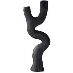 Mette Ditmer - Art Piece Kerzenhalter, schwarz