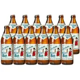 Lauterbacher Brotzeitbier - Bayerisches Bier, Traditionelles Genussbier aus Deutschland (12 x 0,5l)