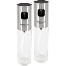 Westmark Essig- und Ölsprüher Set 100 ml Edelstahl Glas