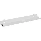 SOENNECKEN Kabelkanal horizontal beidseitig abklappbar für Tische B1400mm ws
