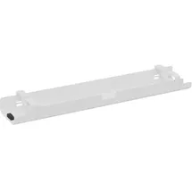 SOENNECKEN Kabelkanal horizontal beidseitig abklappbar für Tische B1400mm ws