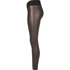 URBAN CLASSICS Faux Leather Leggings Red XS