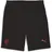 Puma Sporthose "AC Milan FtblEssentials Shorts Herren", Gr. L, Normalgrößen, schwarz for all time rot, Obermaterial: 32% Polyester, 68% Baumwolle. Tasche – Oben: 100% Baumwolle, regular fit, Hosen Sporthose