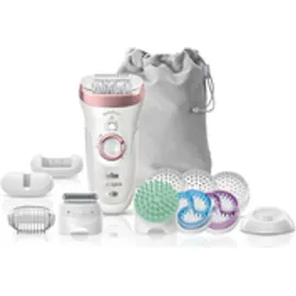 Braun Silk-épil 9 SkinSpa SensoSmart-Set 9/990 weiss/rosegold