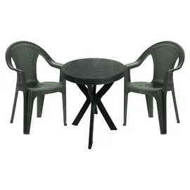 Mojawo Bistrogarnitur 3-tlg. Grün