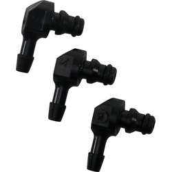 BGS 8107-22 Satz Kunststoffverbinder in L-Form 30 teilig