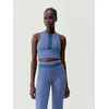 Maeva Born Living Yoga Damen-Sportoberteil BLAU|BLAU S