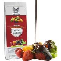 Dolcana Schokofrüchte - Früchte Mischung in weißer Schokolade, 1er Pack (1 x 150 g Packung)