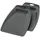 STONELINE Schneidebrett-Set Kunststoff 2 20 x 33,6 cm Schwarz