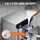 Vevor Eiscreme-Maschine Silber 12 l