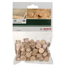 Bosch Holzzapfen Ø 15 mm 50 St.