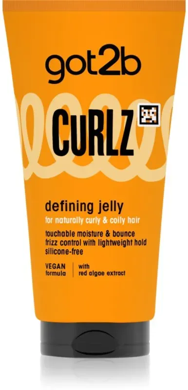 got2b Curlz Defining Jelly Feuchtigkeit spendendes Gel für definierte Wellen 150 ml