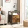 VASAGLE Nachtschrank 45 x 45 x 60 cm Braun/Schwarz
