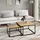 home collective Couchtisch 2er Set Eiche hell 70 x 42 x 70 cm