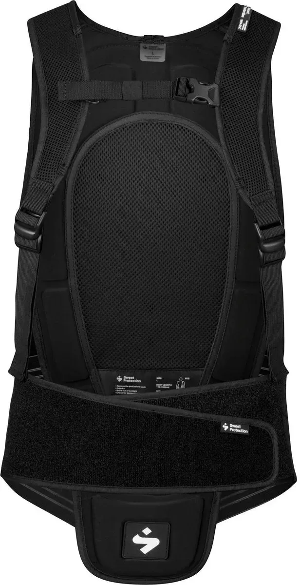 Sweet Protection Back Protector true black (TEBLK) L