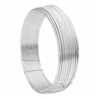 vidaXL Zaun-Bindedraht 33 m Silber/Stahl