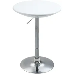 HOMCOM Bartisch Metall, ABS-Lackierung