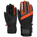 Reusch Duke R-tex XT Junior black / black melange / shocking orange (7677) 5,5