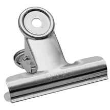 Wedo Briefklemmer silber 5,0 cm, 12 St.