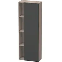 Duravit DuraStyle Hochschrank DS1238R4943 50x24x140cm, Tür rechts, graphit matt/basalt