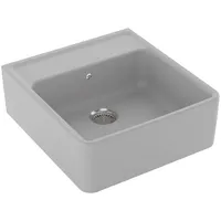 Villeroy & Boch V&B Spülstein-Einzelbecken m Abl.garn, Hand., steam