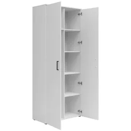 milino MULTISTAURAUM Mehrzweck-/Vorratsschrank 80,00 x 195,00 x 40,50 cm Weiß