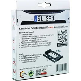 Simple-Fix Kennzeichenhalter Rahmenlos