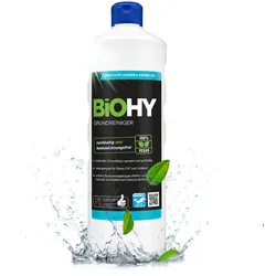 Boden- & Grundreiniger, 1 Liter - Vegan, nachhaltig, kennzeichnungsfrei - Hocheffektiv für Fliesen, Linoleum, PVC - Reinigt & pflegt in einem Schritt