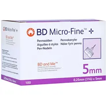 BD Micro-fine+ 5 mm Nadeln 0.25x5mm