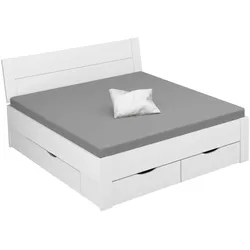 rauch Bett »Aditio Beds« - 186x216x100cm - weiß - Holz