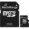 MediaRange microSDHC Speicherkarte 32 GB Klasse 10 SD-Karten Adapter 45 MB/s ...