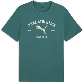 Puma CLASS GRAPHIC TEE emerald ice XXL