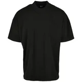 URBAN CLASSICS Oversized Mock Neck Tee schwarz S