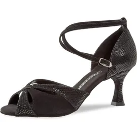 Diamant Damen Tanzschuhe 141-087-084 Standard & Latein, Schwarz (Schwarz), 38 EU (5 UK)