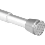 bomoe Duschvorhangstange Ohne Bohren 115-200cm Aluminium