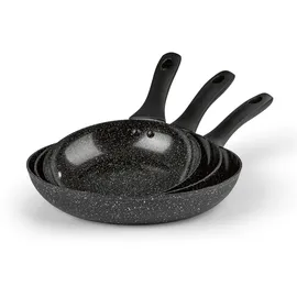 BratMaxx Pfannen-Set 3-tlg. 20 cm + 24 cm + 28 cm