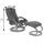 MCW Fernsehsessel Aprilia Kunstleder 66 x 104 x 89 cm Bordeaux mit Hocker