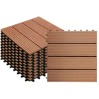 karat gardenoutdoor Klickfliese WPC Royal Bronze 30 x 30 cm 11 St.