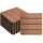 karat gardenoutdoor Klickfliese WPC Royal Bronze 30 x 30 cm 11 St.